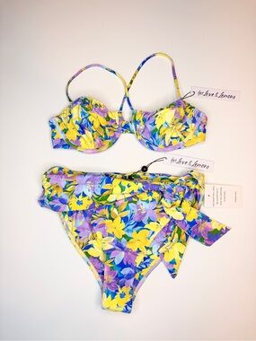 For Love & Lemons Bikini Set Size XL NEW